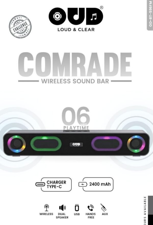 Bluetooth Sound Bar 2400 mAh