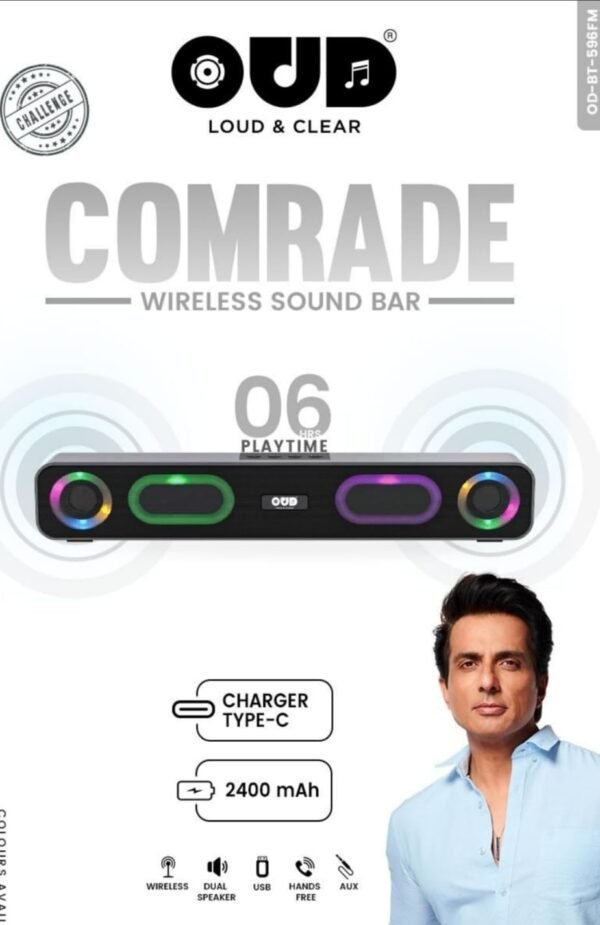 Bluetooth Sound Bar 2400 mAh