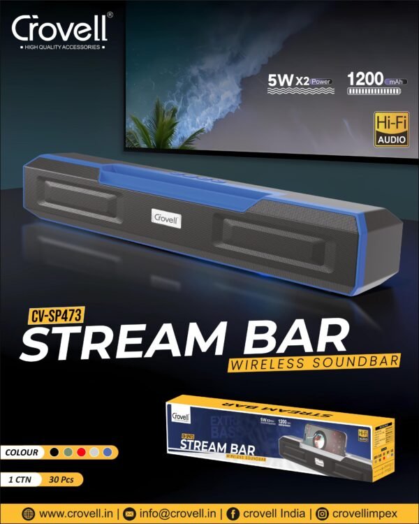 STREAM BAR WIRELESS SOUNDBAR