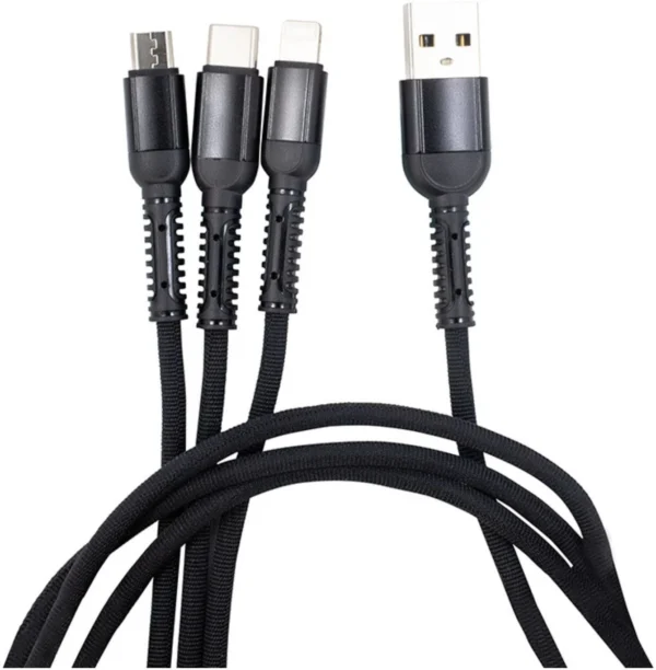3 IN 1 FAST CHARGING CABLE WITH 65W
