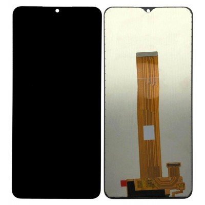 LCD with Touch Screen forLCD with Touch Screen for Samsung Galaxy A04s - Black (display glass combo folder)- Black (display glass combo folder)