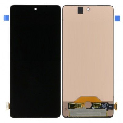LCD with Touch Screen for Samsung Galaxy M53 5G - Black (display glass combo folder)